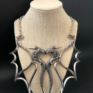 Dragon consort statement necklace vintage jewelry